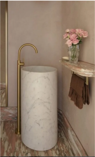 Emmaline Pedestal basin