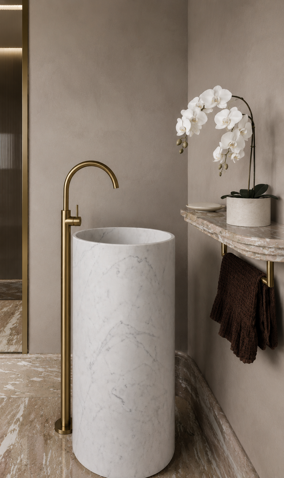 Emmaline Pedestal basin